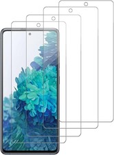 4 Pack Glass Screen Protector for Samsung Galaxy S20 FE 5G, Anti-Scratch picture