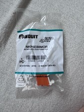 10 Pack - Panduit NetKey CAT5E Punchdown Jack RJ45 Port Female NKP5E88MOR  picture