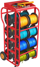 Wire Spool Rack Cable Caddy Portable Wire Holder for Efficient Cable Management picture