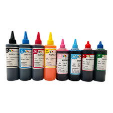 8pk Compatible Refill Ink Bottles 8 X 250ML For CANON PRO 9000 MARK II CISS picture