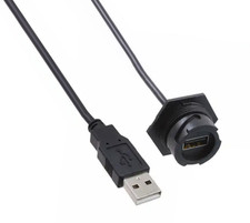 Molex USB 2.0 Type A Plug-to-USB 2.0 Type A Receptacle 847290005 picture