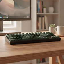 142 Keys PBT Doubleshot SA Keycaps Green Translucent Keycaps Set Fit for 61/64/8 picture