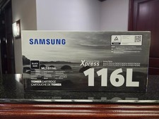 Samsung MLT-D116L Black Toner Cartridge, Xpress Samsung OEM Sealed Box picture