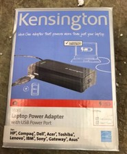 NEW IN BOX: KENSINGTON WALL LAPTOP POWER ADAPTER. USB POWER PORT, CABLE, TIPS. picture