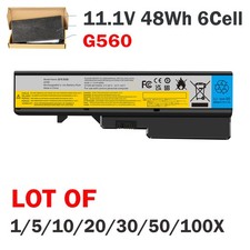 🧡LOT OF G460 G560 Battery For Lenovo L09C6Y02 L09L6Y02 L09M6Y02 L09N6Y02 48Wh picture