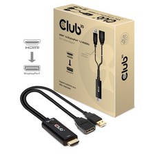 Club 3D B.V Cac-1331 Hdmi To Displayport 1.2 Active Adapter Which Transmits A picture
