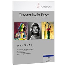 Hahnemuhle Matte Photo Rag White Inkjet Paper, 308 gsm, 13x19