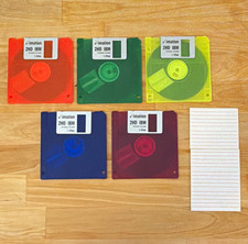 Imation 2HD IBM 1.44MB 3.5in Standard Size Formatted Floppy Disks Lot of 5 picture