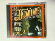 PC CD Who is Oscar Lake? Language Learning Adventure Game MINT RARE picture