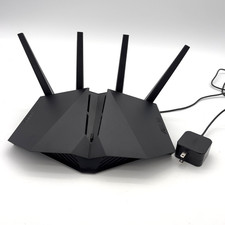 ASUS RT-AX82U AX5400 WiFi 6 Dual Band Gaming Router Tested 553Mbps w/Adapter picture