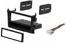 Car Stereo Install Dash Kit and Wire Harness for Installing a Single Din Radio picture