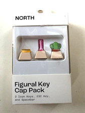 North Figural Key Cap Pack, Keyboard Keycap, Icon Keys, ESC Key + Spacebar picture