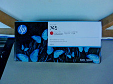 HP DEISGN JET 745  CHROMATIC RED VIVID PHOTO INK  CARTRIDGE     5/28      NIB picture