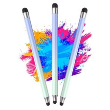 Stylus Pens for Touch Screens 3pcs, 2 in 1 Gradient light blue-3pcs picture