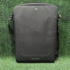Brenthaven Vertical Messenger Black Cortex Laptop Computer Bag Fits Up to 13
