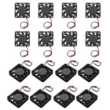 16x 12V Mini Silent Cooling Computer Fan - Small 40mm x 10mm DC Brushless 2-pin picture
