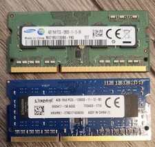 1 PC Samsung And 1 PC KINGSTON 4GB 1Rx8 PC3L-128000S COMPUTER RAM MEMORY Like Ne picture
