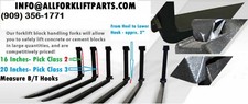 FORKLIFT BLOCK FORKS 2x2x42 CLASS 3 III 42