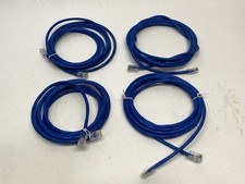Legrand 556-110-010 Q-Series Patch Cords CAT6 Non-Booted Blue 10ft LOT OF 4 picture