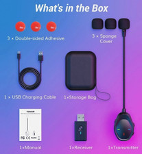 TONOR Wireless Gaming Microphone for PS4/5 Attachable Boom for Headphones (New) picture