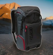 OGIO Torque Backpack Day Pack Laptop Gear Gym Bag Black Red Heavy Duty 28L Large picture