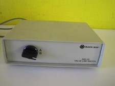 BLACK BOX ABC-25 VALUE LINE SWITCH  2-PORT MODEL 95-03 A/B USED WITH CORDS picture