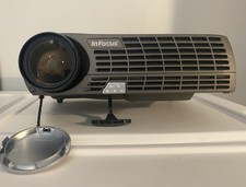 InFocus LP70+ DLP Projector XGA 2000 ANSI 4:3 w/ Remote Case Cables Manuals picture