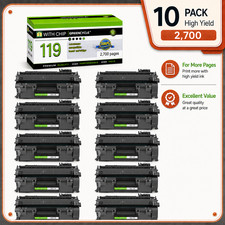 10PK CRG119 Toner for Canon 119 imageClass MF6160dw MF414dw MF5950dw MF5960dn picture