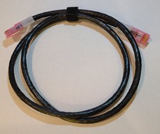 Allen Tel Cat6 Patch Cable - Black - 3ft picture