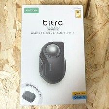 ELECOM bitra M-MT2MRSBK Quiet Trackball Mouse Bluetooth Wireless Black NEW picture