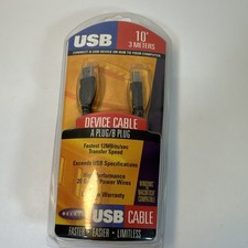 Belkin USB Cable  A Plug/B Plug 3’ Device Cable New picture