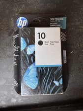 Genuine HP 10 Black High Capacity Ink Cartridge NEW Expired 10/2020 picture