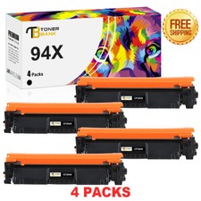 4 Pack CF294X 94X Toner Compatible for HP LaserJet Pro M118dw MFP M148fdw M148dw picture