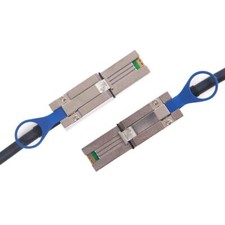 6G SFF-8088 to SFF-8088 External Mini SAS HD Cable 26Pin 100-Ohm 1-m(3.3ft) picture