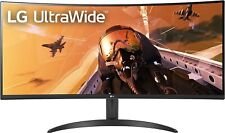 34WP60C-B 34-Inch 21:9 Curved Ultrawide QHD (3440X1440) VA Display with Srgb NEW picture
