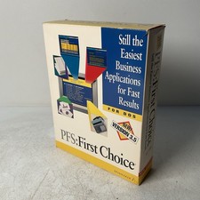 PFS: First Choice Version 3.5 for DOS, published by Spinnaker Software picture