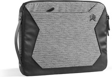STM Myth Fleece-Lined Laptop Sleeve with Removable 15-Inch, Granite Black  picture