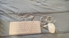 Macally USB Wired Keyboard and Mouse Set - Mac Compatible - Tested Working picture