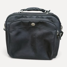 Dell Black Padded Laptop Computer Bag Briefcase Shoulder Strap Carrying Case picture