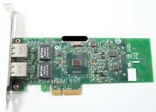 Dell Dual Port Gigabit Server Adapter Ethernet PCIe Network Interface Card 1P8D1 picture