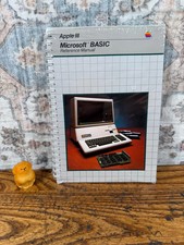 Apple III Microsoft BASIC Reference Manual | Vintage Apple Computer picture