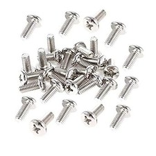  40 Pieces VESA Computer TV LCD Monitor Stand Bracket Mounting Screw M4x10mm  picture