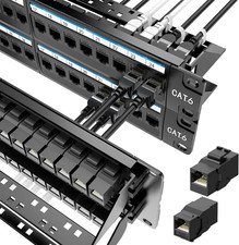 [UL Listed] 48 Port Patch Panel Rackmount or Wall Mount 19-Inch 2U picture