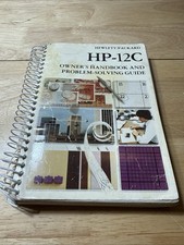 Hewlett-Packard HP-12C Calculator Owner’s Handbook And Problem-Solving Guide    picture
