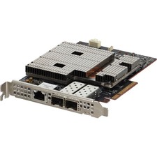 KK7JD Dell NVIDIA BlueField-2 2x25Gb SFP56 PCIe 4.0 x8 FHHL DPU picture