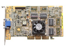 PCI Videocard - ASUS AGP-V3800/16M/PUR - 16MB - Nvidia RIVA TNT2 - TESTED picture