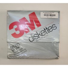 Box of 10 3M Double Side Doube Density Diskettes - New picture
