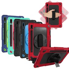 For Samsung Galaxy S8 Plus S7 FE 12.4 Samsung S8 Case Hybrid Armor S Pen Holder picture