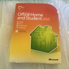 Microsoft Office Home and Student 2010 Family Pack DVD 3 PC Windows XP/Vista/7 picture