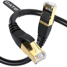 DbillionDa Cat8 Ethernet Cable, Outdoor&Indoor, 6FT Heavy Duty High Speed 26AWG picture